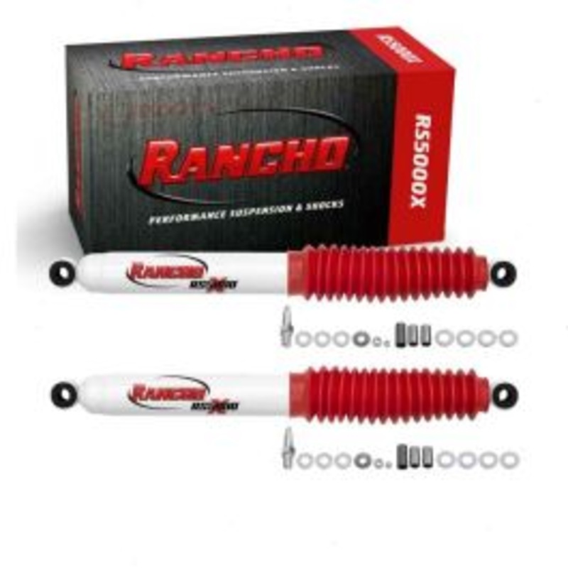 2 pc Rancho RS5000X Rear Shock Absorbers for 1969-1986 Chevrolet K10 Suburban