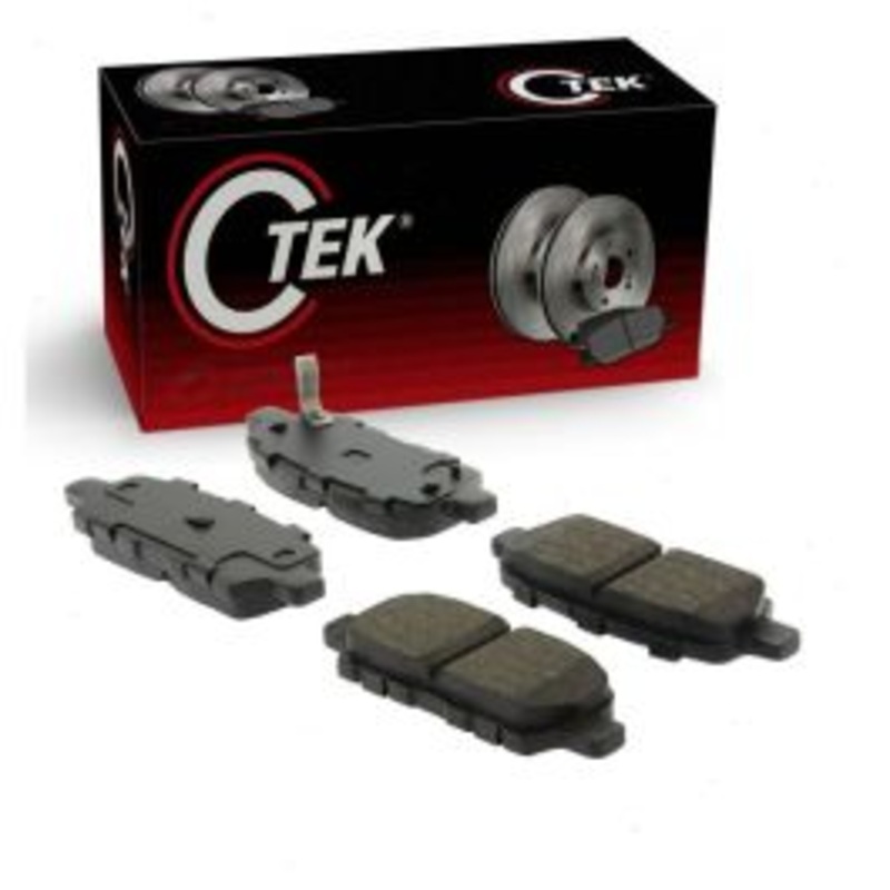 Centric CTEK Rear Disc Brake Pad Set for 2003-2012 INFINITI FX35