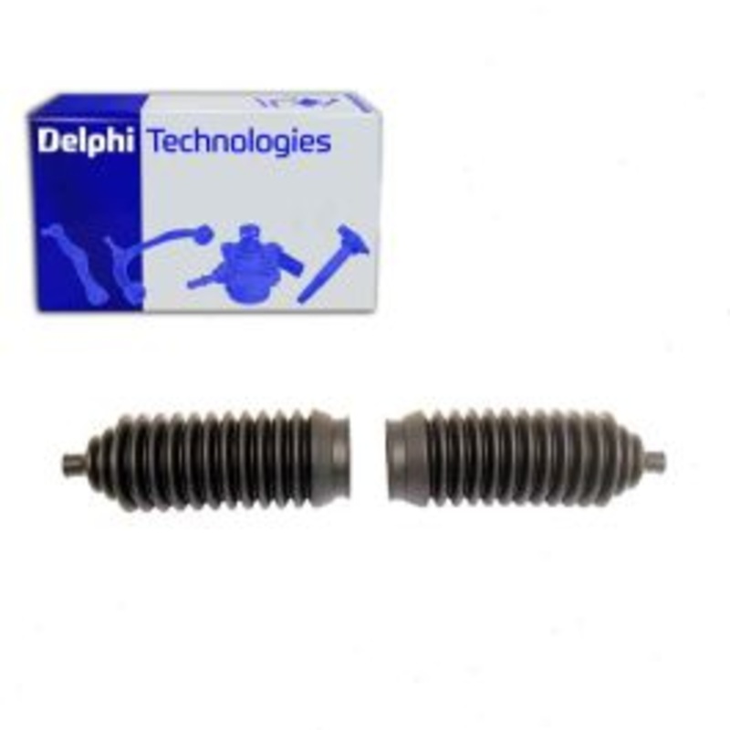 Delphi Front Left Rack and Pinion Bellows Kit for 1983-1986 Mitsubishi Tredia