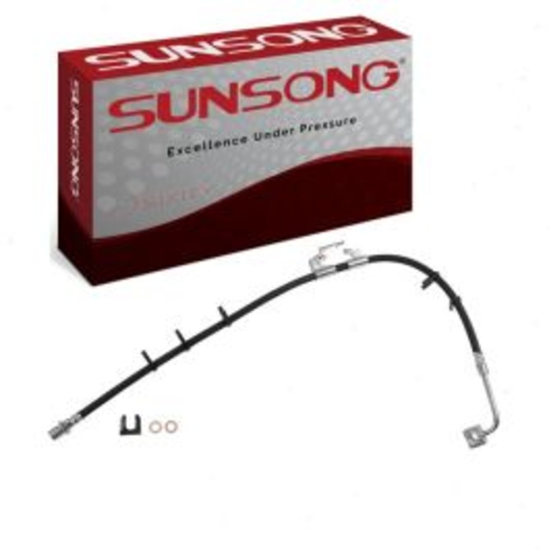 Sunsong Front Left Brake Hydraulic Hose for 2011-2012 Ram 3500