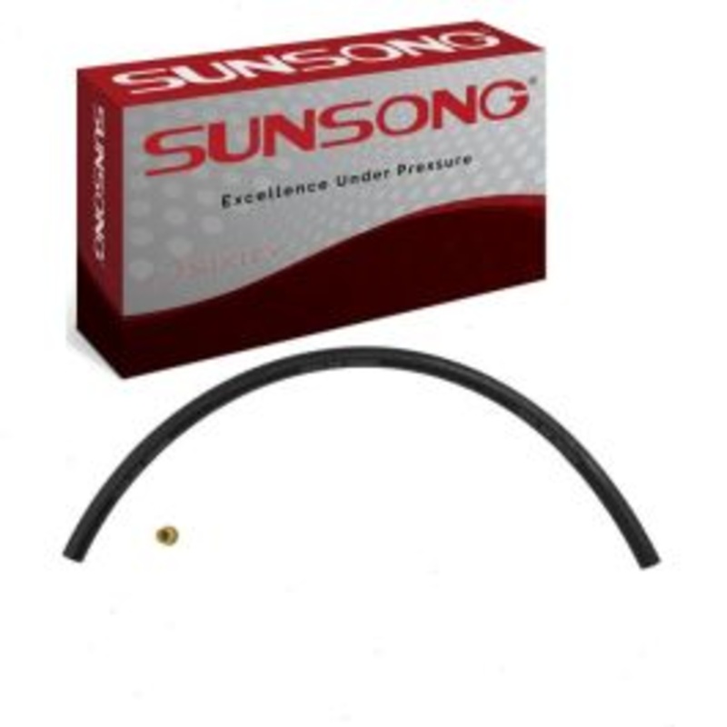Sunsong Tee To Pump Power Steering Return Hose for 1975-1976 Chevrolet C10 Suburban