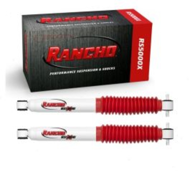2 pc Rancho RS5000X Rear Shock Absorbers for 1997-2006 Jeep TJ