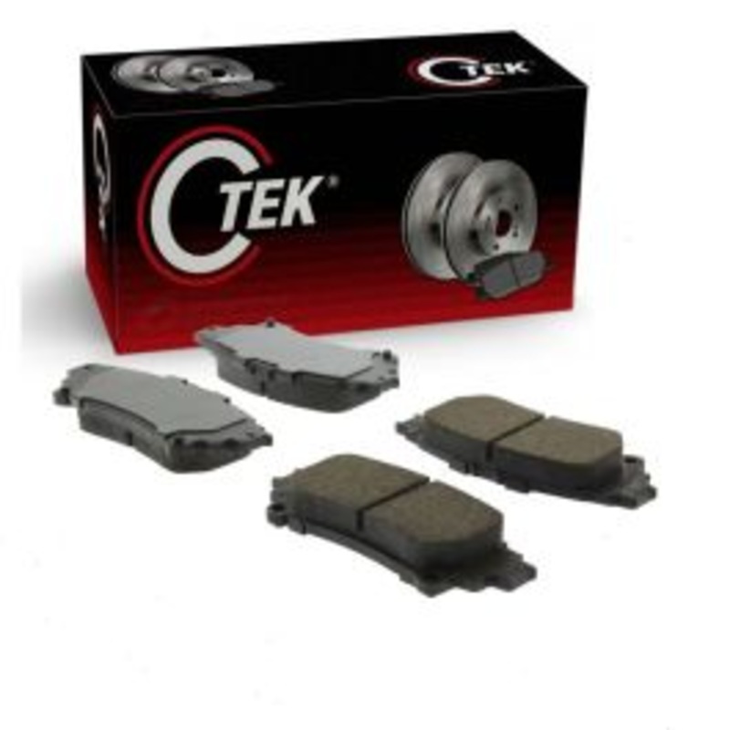 Centric CTEK Rear Disc Brake Pad Set for 2011-2023 Toyota Sienna