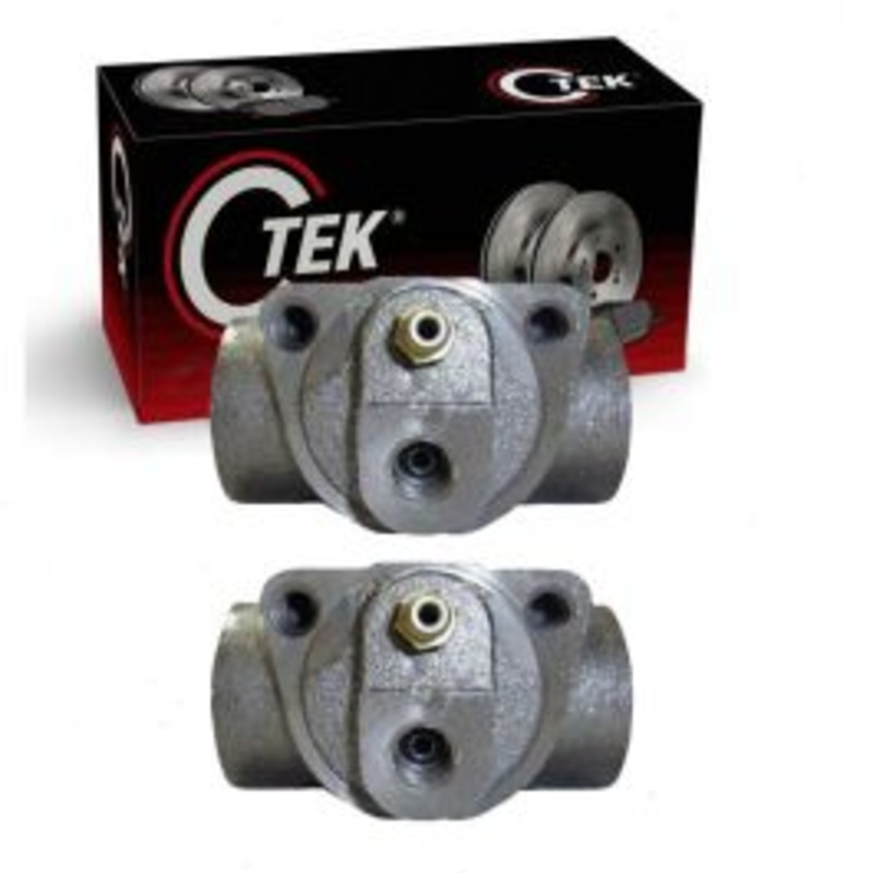 2 pc Centric CTEK Rear Drum Brake Wheel Cylinders for 1996-2002 Chevrolet Express 1500