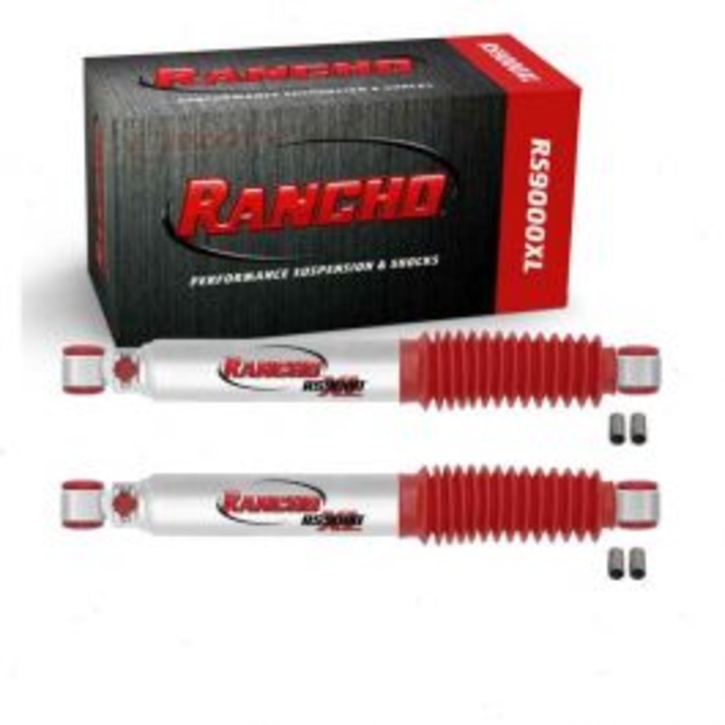 2 pc Rancho RS9000XL Rear Shock Absorbers for 1969-1971 Jeep Jeepster