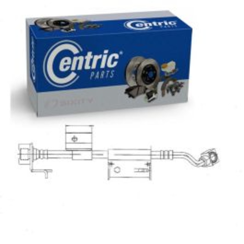 Centric Premium Front Left Brake Hydraulic Hose for 2000-2005 GMC Yukon