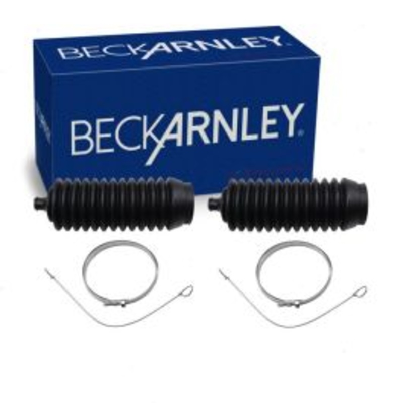 2 pc Beck/Arnley Front Rack Pinion Bellows Kit for 1990-1993 Mitsubishi Precis