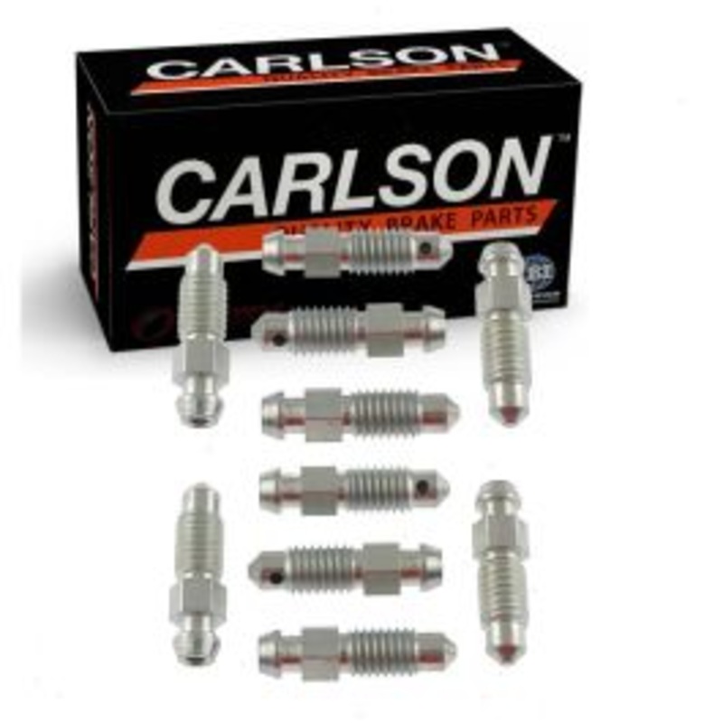 2 pc Carlson Front Brake Bleeder Screws for 2016-2017 Honda Accord