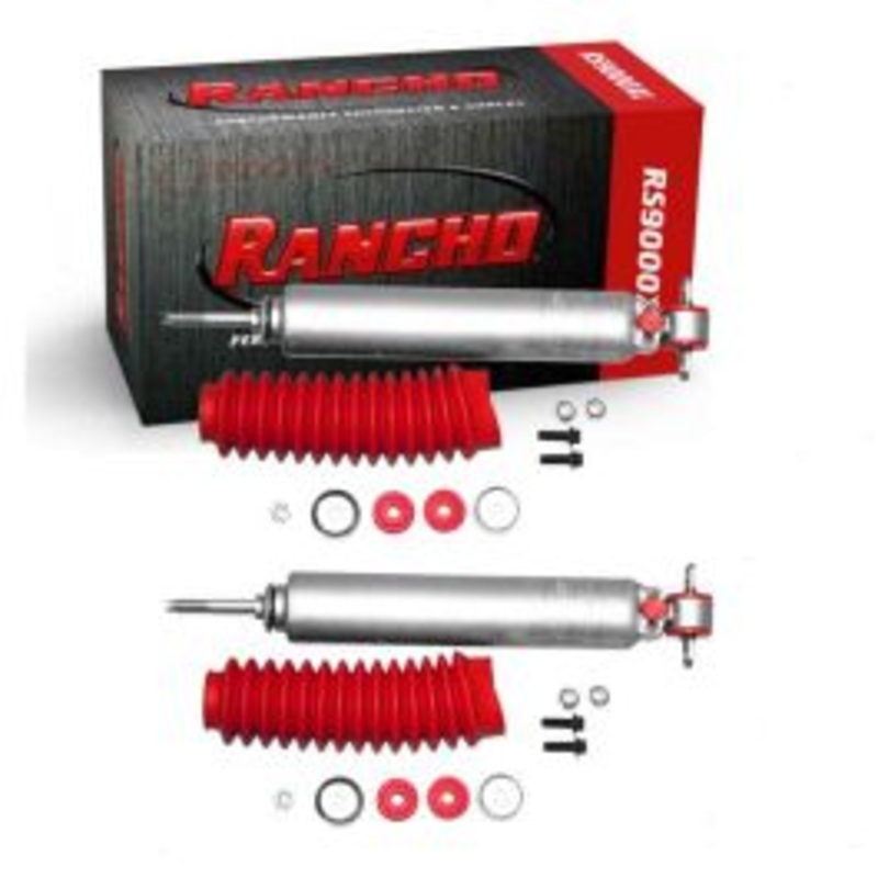 2 pc Rancho RS9000XL Front Shock Absorbers for 1984-2001 Jeep Cherokee