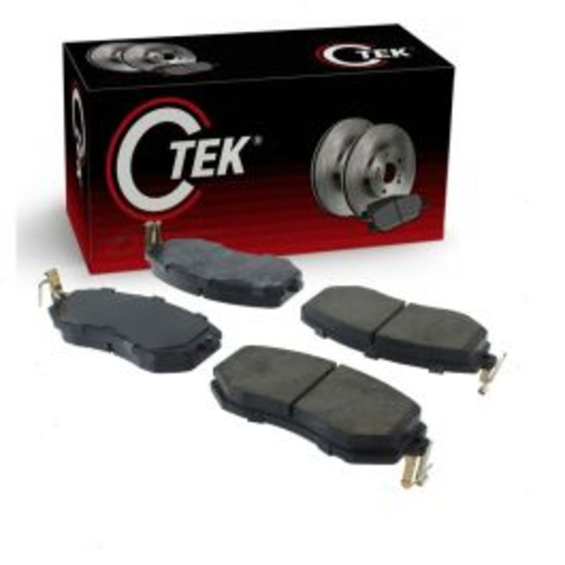 Centric CTEK Front Disc Brake Pad Set for 2013-2023 Subaru BRZ