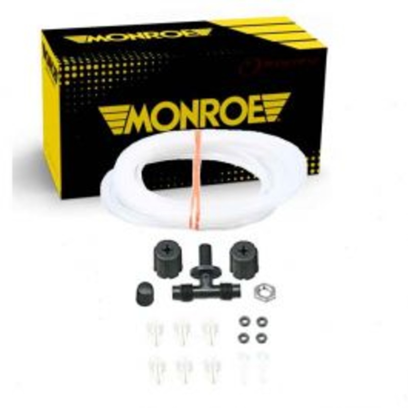 Monroe Rear Shock Absorber Air Hose Kit for 1975-1987 Oldsmobile Cutlass Salon