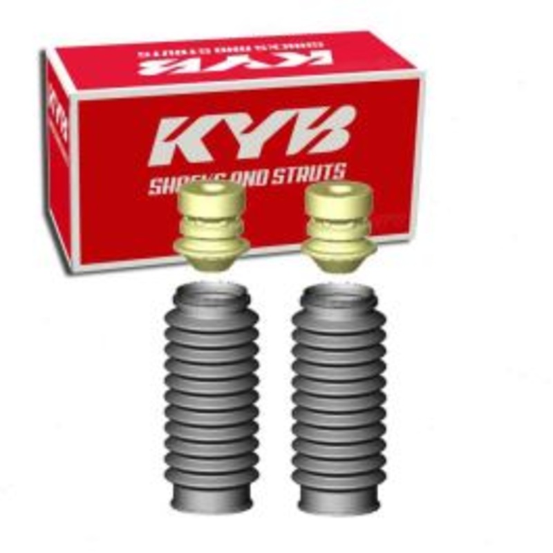 2 pc KYB Front Suspension Strut Bellows for 2007-2009 Saturn Aura 2.4L 3.5L 3.6L L4 V6