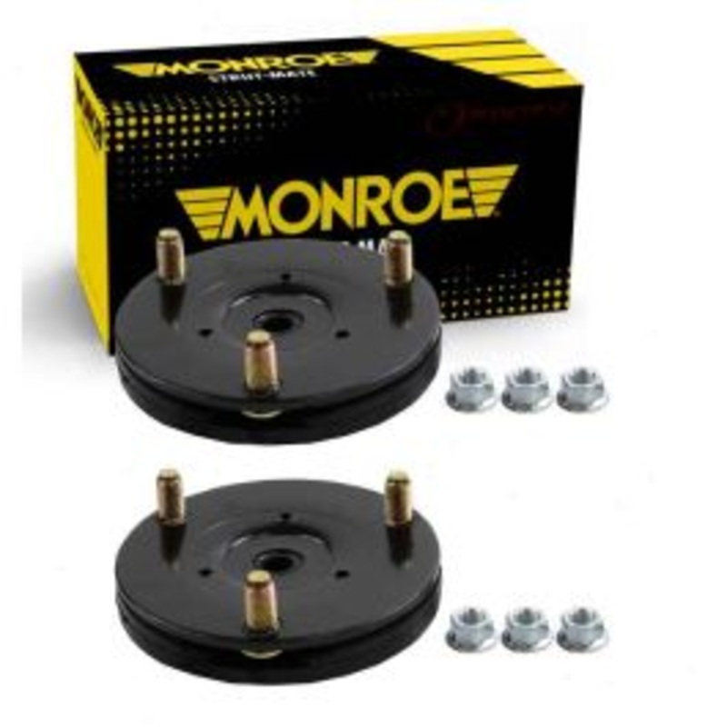 2 pc Monroe Strut-Mate Front Suspension Strut Mounts for 2006 Isuzu i-280