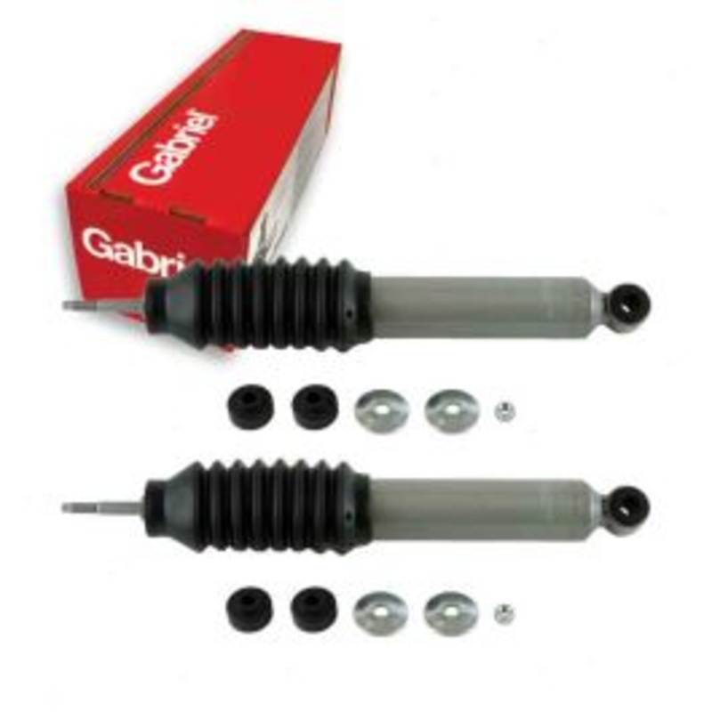 2 pc Gabriel MaxControl Front Shock Absorbers for 1999-2019 Ford E-350 Super Duty