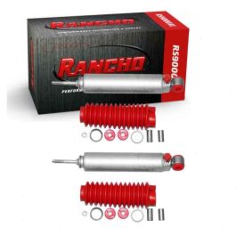 2 pc Rancho RS9000XL Front Shock Absorbers for 1975-1991 Ford E-250 Econoline