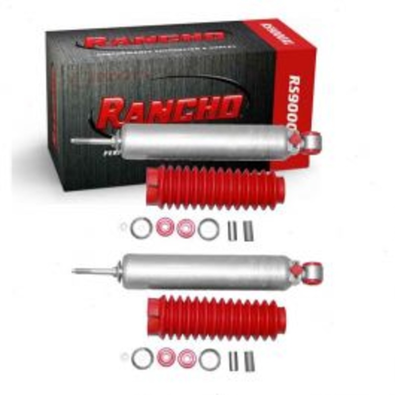 2 pc Rancho RS9000XL Front Shock Absorbers for 1979-1985 Toyota Pickup