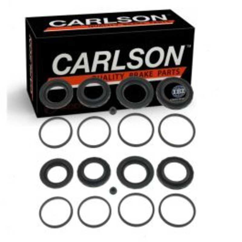 2 pc Carlson Front Brake Caliper Repair Kit for 2017-2018 BMW 740e xDrive