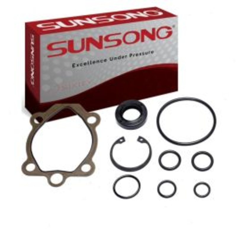 Sunsong Power Steering Pump Seal Kit for 1991-1998 Nissan 240SX 2.4L L4
