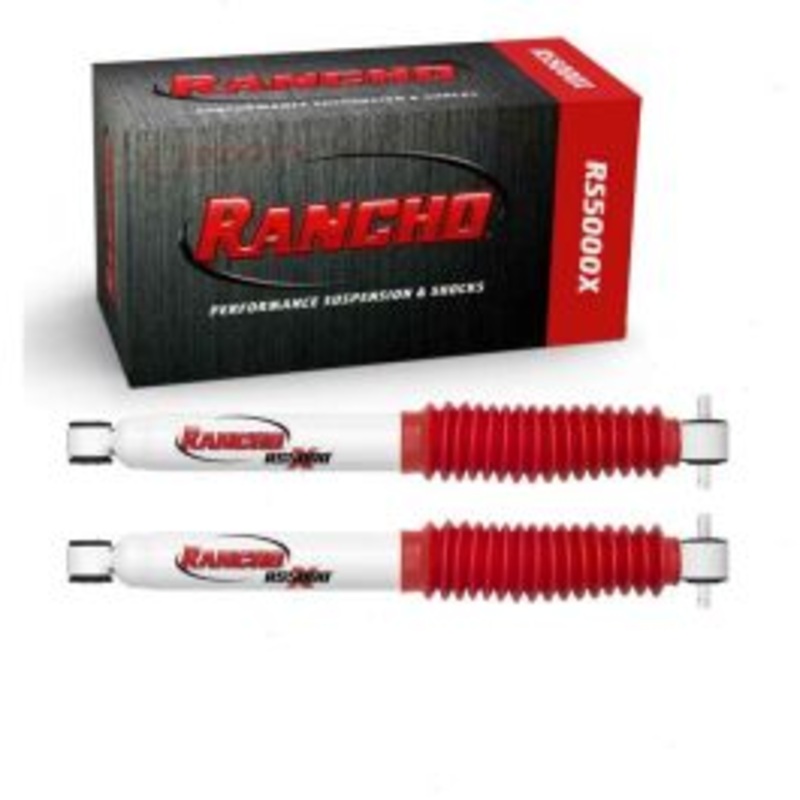 2 pc Rancho RS5000X Rear Shock Absorbers for 1988-2000 GMC K2500