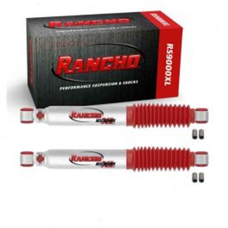 2 pc Rancho RS9000XL Front Shock Absorbers for 1969-1973 Jeep Commando