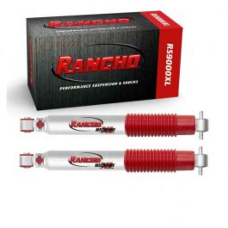 2 pc Rancho RS9000XL Rear Shock Absorbers for 1992-1999 Chevrolet K2500 Suburban