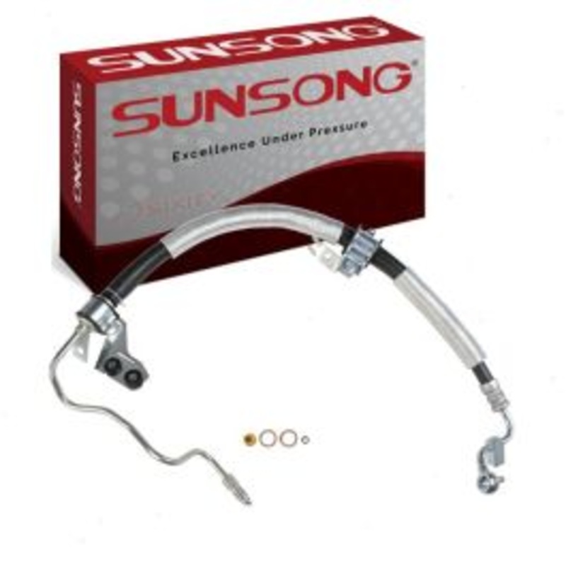 Sunsong Power Steering Pressure Line Hose for 2002-2006 Nissan Altima 3.5L V6
