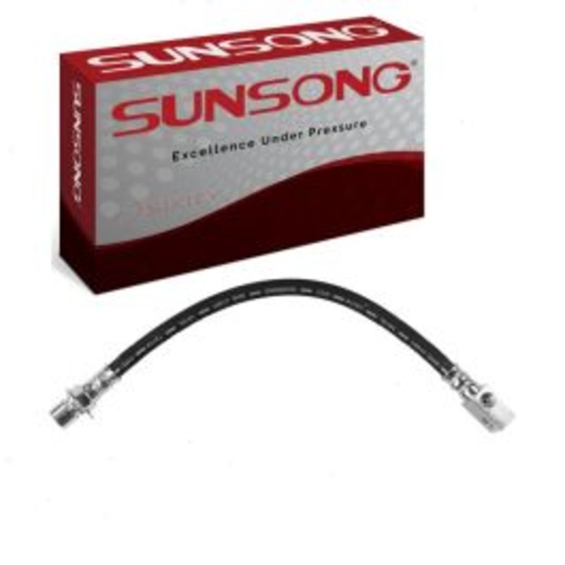 Sunsong Rear Center Brake Hydraulic Hose for 1977-1984 Cadillac DeVille