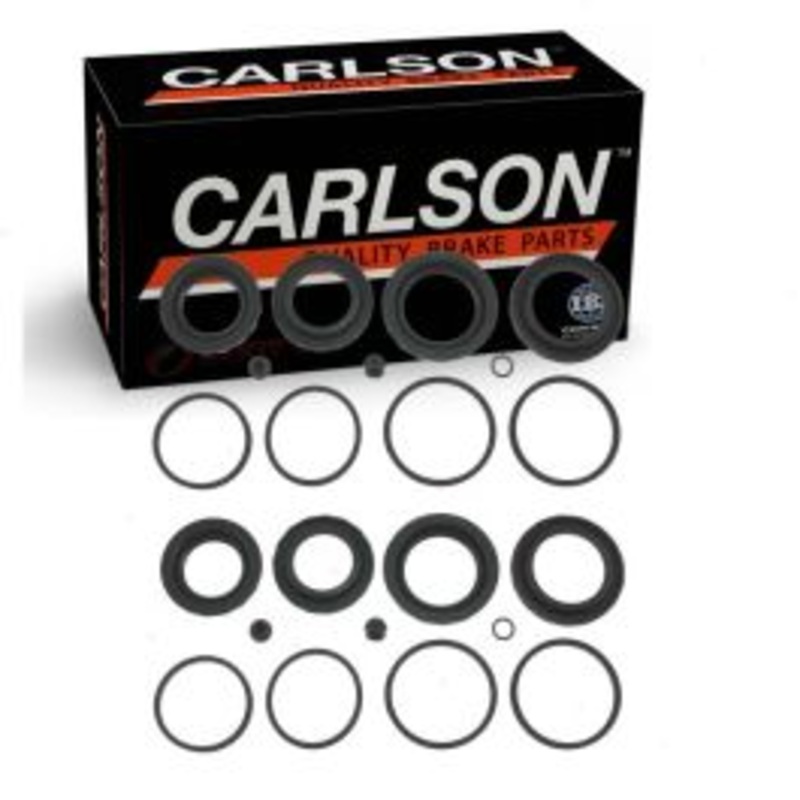 2 pc Carlson Front Brake Caliper Repair Kit for 2015-2017 Subaru WRX STI