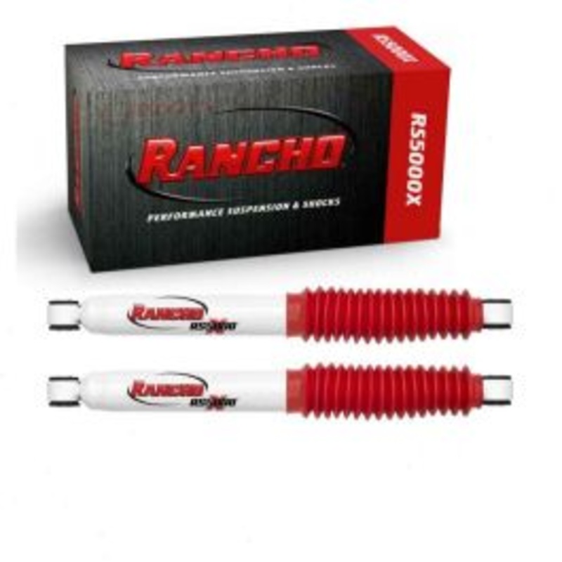 2 pc Rancho RS5000X Front Outer Shock Absorbers for 1981-1986 GMC K1500