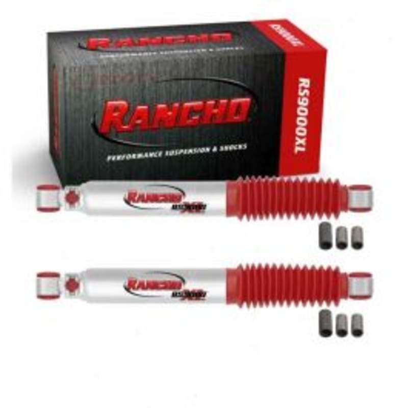2 pc Rancho RS9000XL Rear Shock Absorbers for 1974 Plymouth PB300 Van