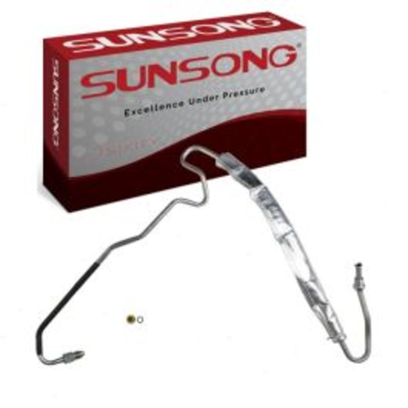 Sunsong Power Steering Pressure Line Hose for 2003-2008 Toyota Matrix 1.8L L4