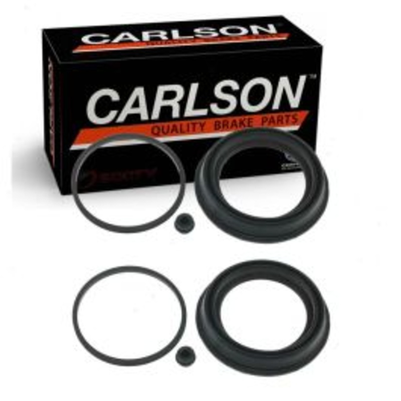 2 pc Carlson Front Brake Caliper Repair Kit for 2004-2005 BMW 645Ci