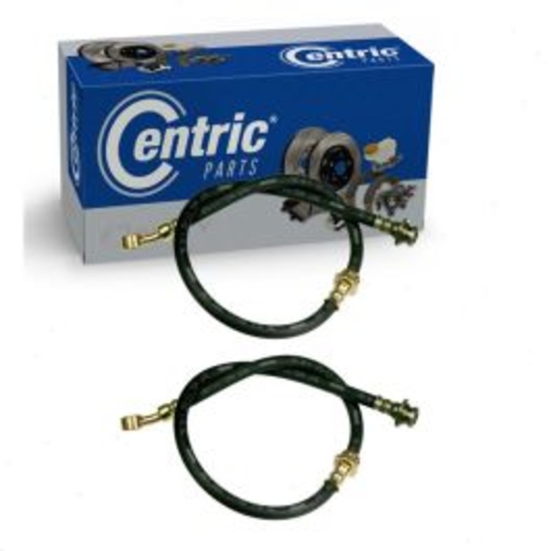 2 pc Centric Premium Front Brake Hydraulic Hoses for 2003-2007 International 4200LP