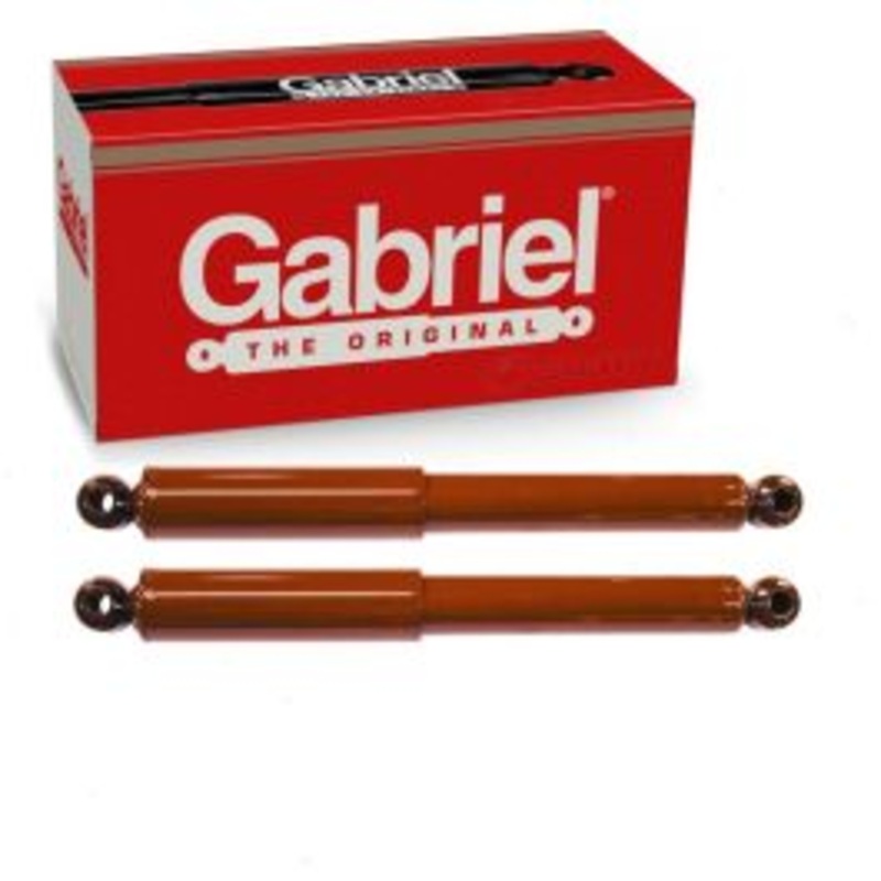 2 pc Gabriel Guardian Front Shock Absorbers for 1943-1958 Jeep Willys