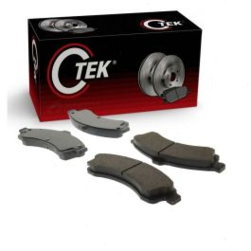Centric CTEK Front Disc Brake Pad Set for 2002-2005 Chevrolet Trailblazer EXT