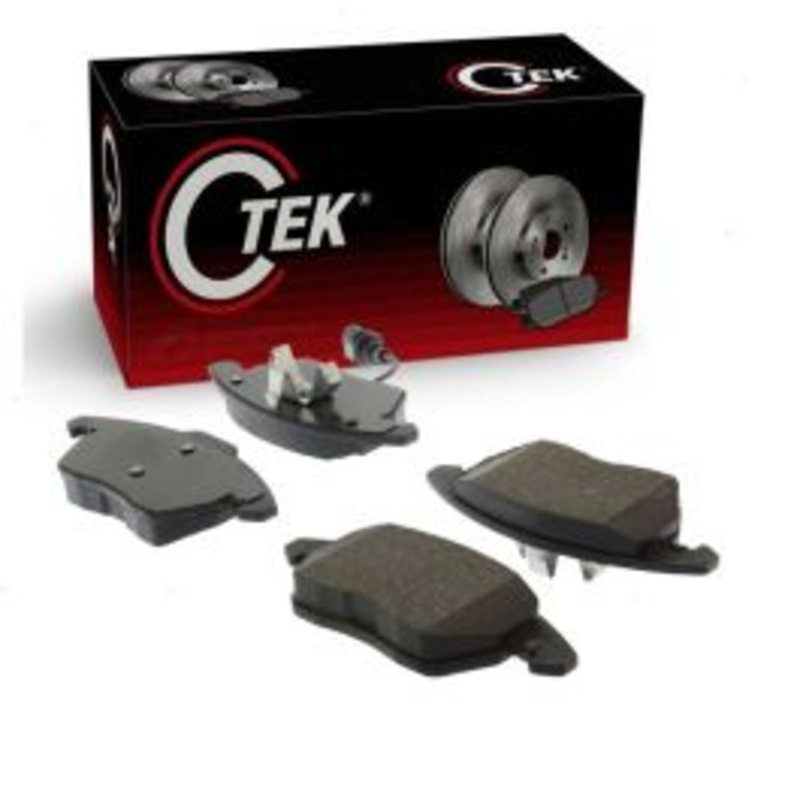 Centric CTEK Front Disc Brake Pad Set for 2018-2019 Volkswagen Vento