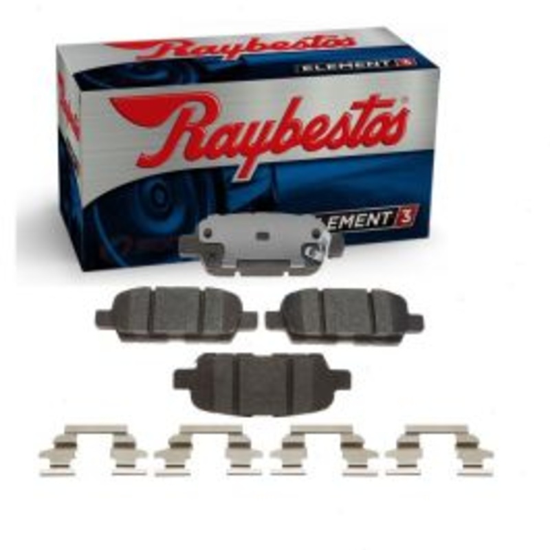 Raybestos Element3 Rear Disc Brake Pad Set for 2002-2014 Nissan X-Trail