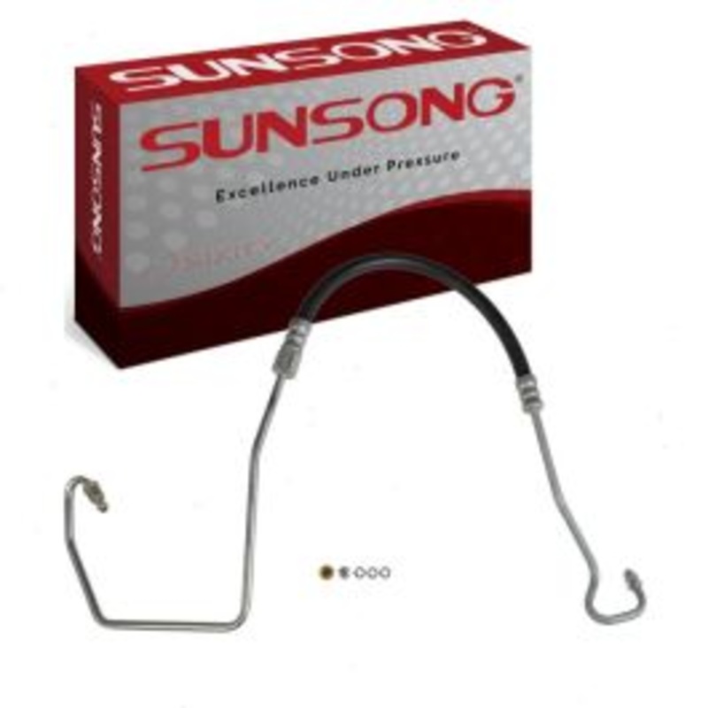 Sunsong Pump To Hydroboost Power Steering Pressure Line Hose for 2003-2005 Chevrolet Express 2500