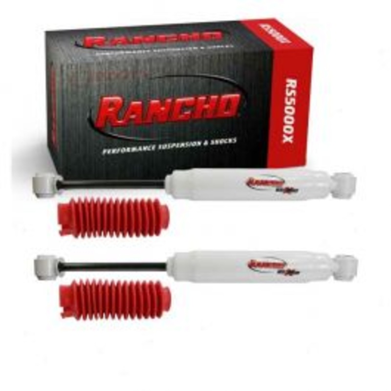 2 pc Rancho RS5000X Rear Shock Absorbers for 1986-1989 Toyota 4Runner