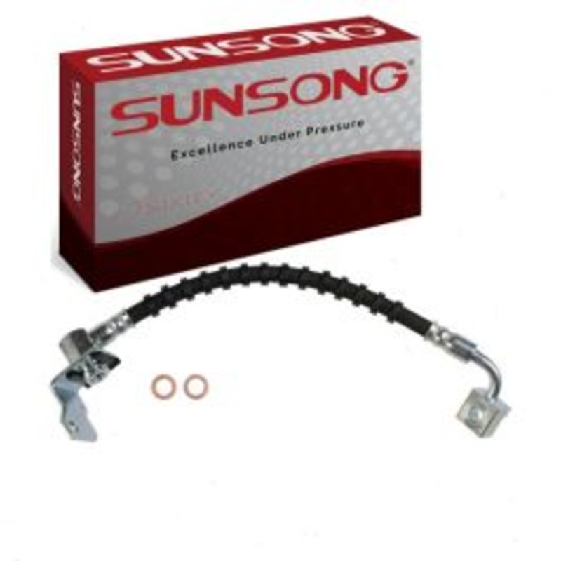 Sunsong Front Right Brake Hydraulic Hose for 1998-2002 Mazda B3000