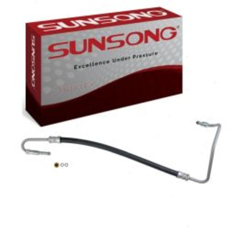 Sunsong Power Steering Pressure Line Hose for 1991-1995 Jeep Wrangler