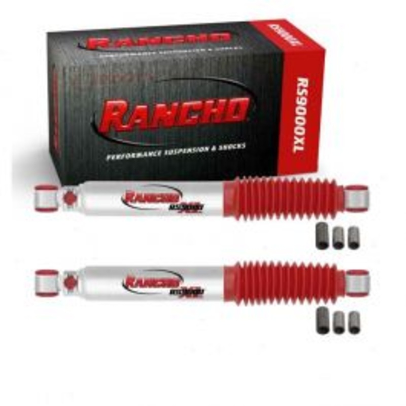 2 pc Rancho RS9000XL Rear Shock Absorbers for 1975-1978 Plymouth Trailduster