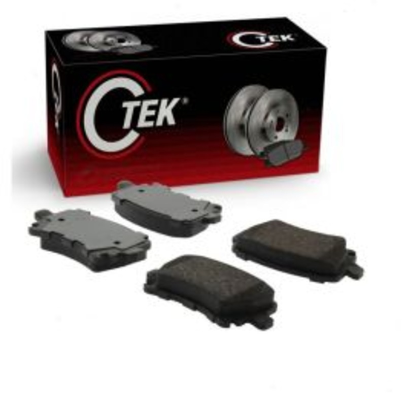 Centric CTEK Rear Disc Brake Pad Set for 2005-2010 Volkswagen Bora