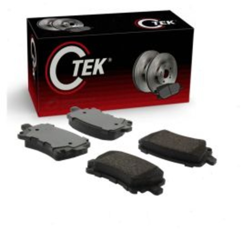 Centric CTEK Rear Disc Brake Pad Set for 2006-2020 Volkswagen GTI