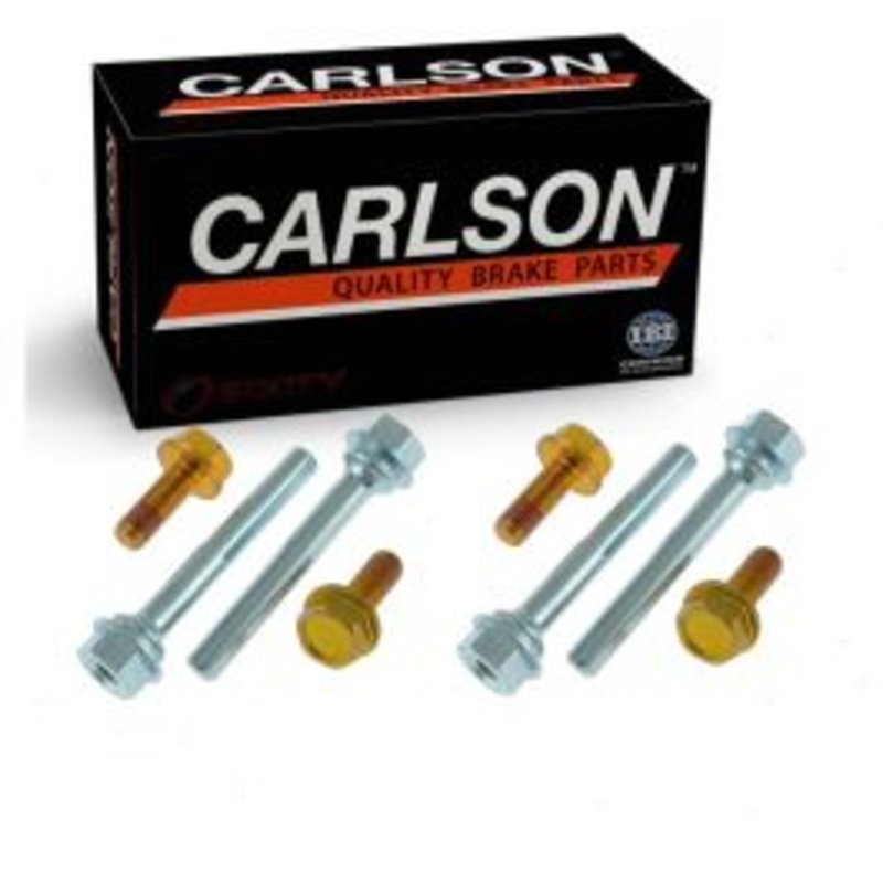 2 pc Carlson Rear Brake Caliper Guide Pin Kit for 2000-2018 Audi A6 Quattro