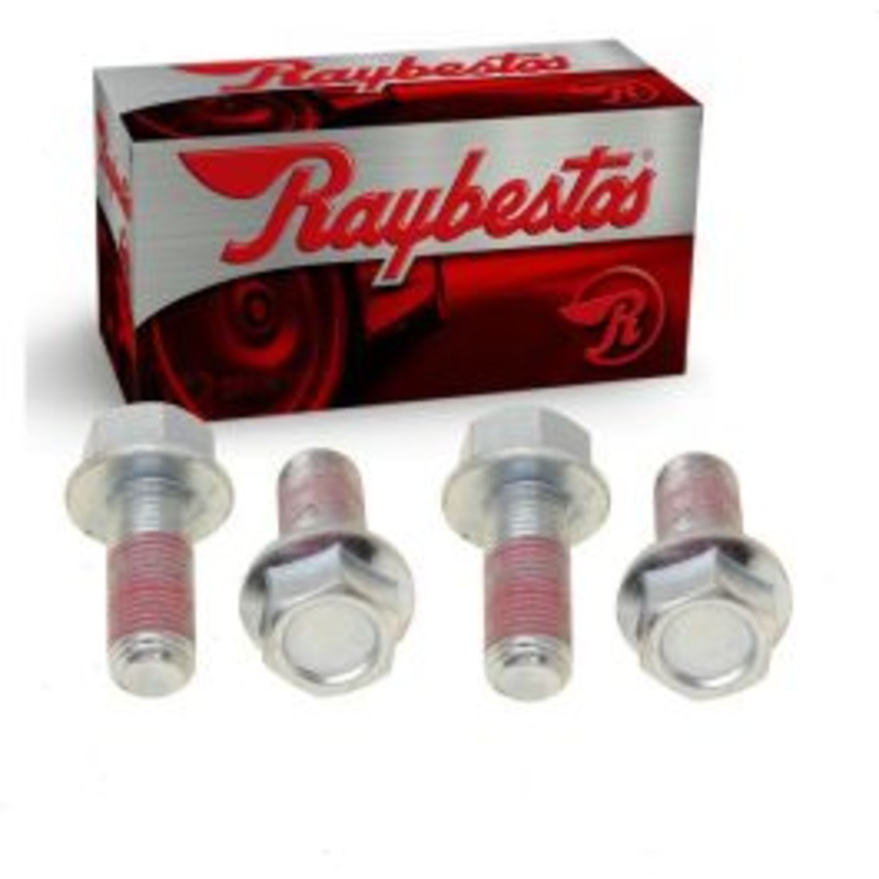 2 pc Raybestos R-Line Front Brake Caliper Bracket Mounting Bolts for 2004-2009 Suzuki Swift+