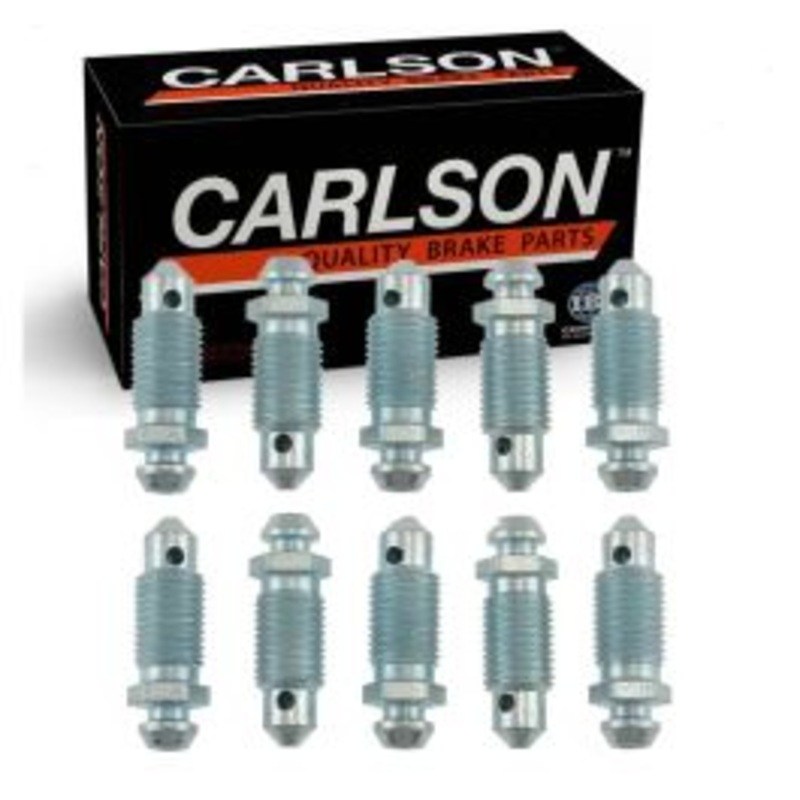 Carlson Front Brake Bleeder Screw for 1981-1987 Mercury Lynx