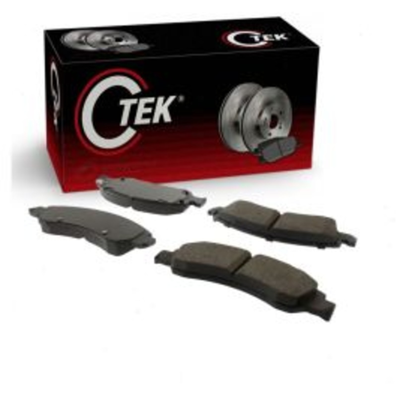 Centric CTEK Front Disc Brake Pad Set for 2010-2017 Chevrolet Cheyenne