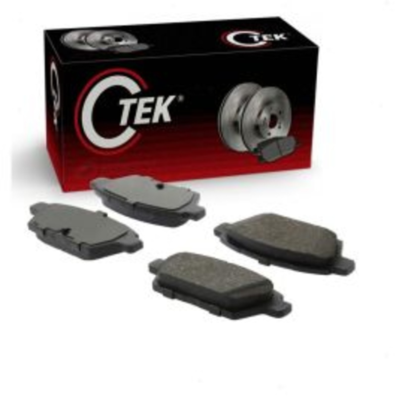Centric CTEK Rear Disc Brake Pad Set for 2006-2013 Mazda 6