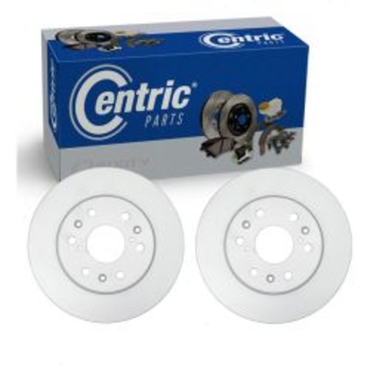 2 pc Centric GCX Front Disc Brake Rotors for 2007-2013 Chevrolet Avalanche